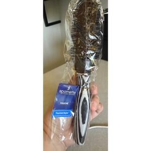 Spornette 2 inch Touche Thermal Round Styling Brush 2" Boar Bristles BRAND NEW